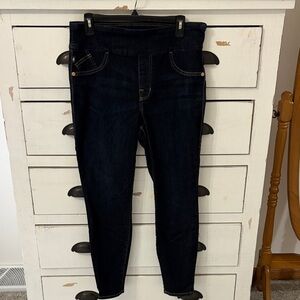 Rock & Republic fever Dark Navy Stretch Jeggings size 14